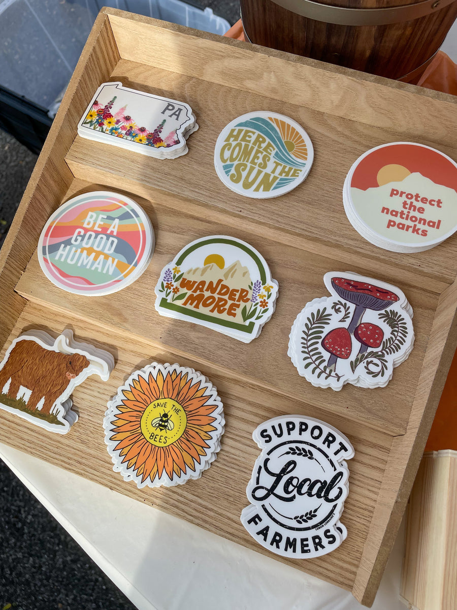 Adventure Stickers & Pins – Jillian's General Store