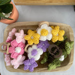 Load image into Gallery viewer, Crochet Flower Claw Clip
