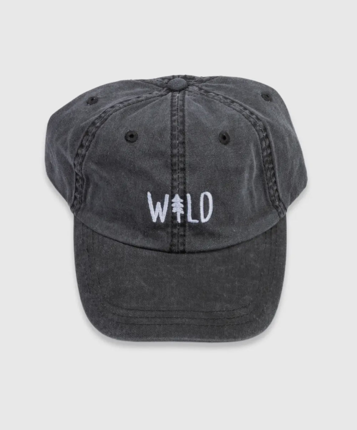 Wild Pine Dad Hat - Charcoal