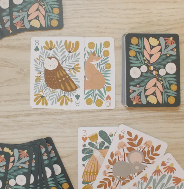 Woodland Wanderings Playing Cards