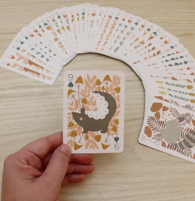 Woodland Wanderings Playing Cards