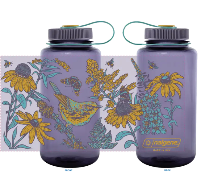 Prairie Warbler 32oz Wide-Mouth Nalgene