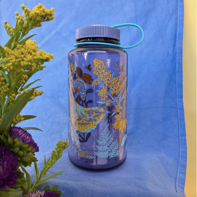 Prairie Warbler 32oz Wide-Mouth Nalgene