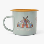 Load image into Gallery viewer, Be the Light Enamel Mug
