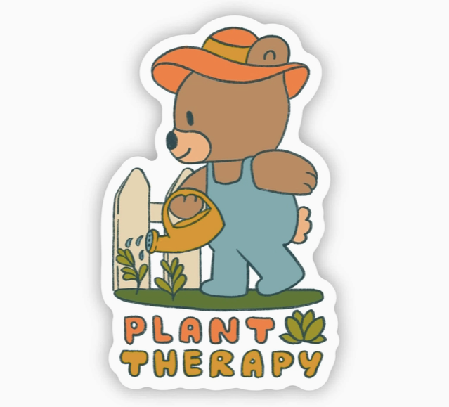 Plant Therapy Bear Sticker