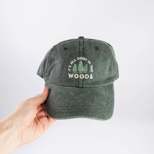 Good in the Woods Dad Hat - Forest