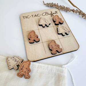 Tic-Tac-Bigfoot Mini Game Set