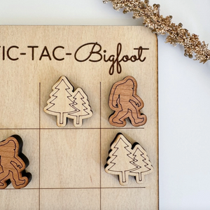 Tic-Tac-Bigfoot Mini Game Set