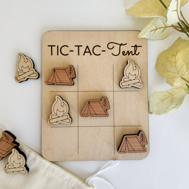 Tic-Tac-Tent Mini Game Set