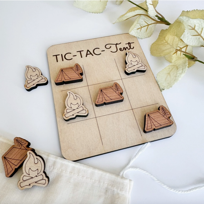 Tic-Tac-Tent Mini Game Set