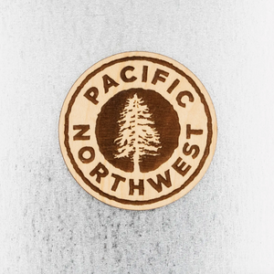 Pacific Northwest Wood Magnet