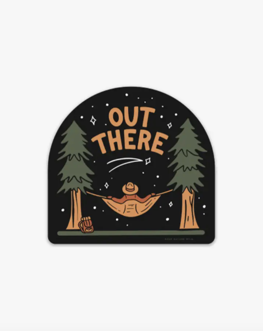 Out There Sticker