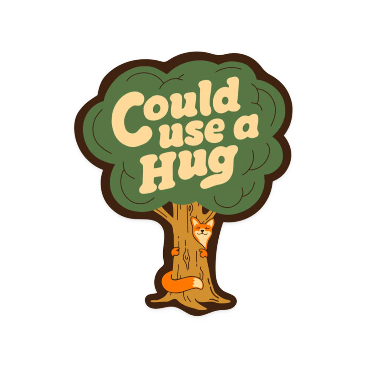 Could Use a Hug Sticker