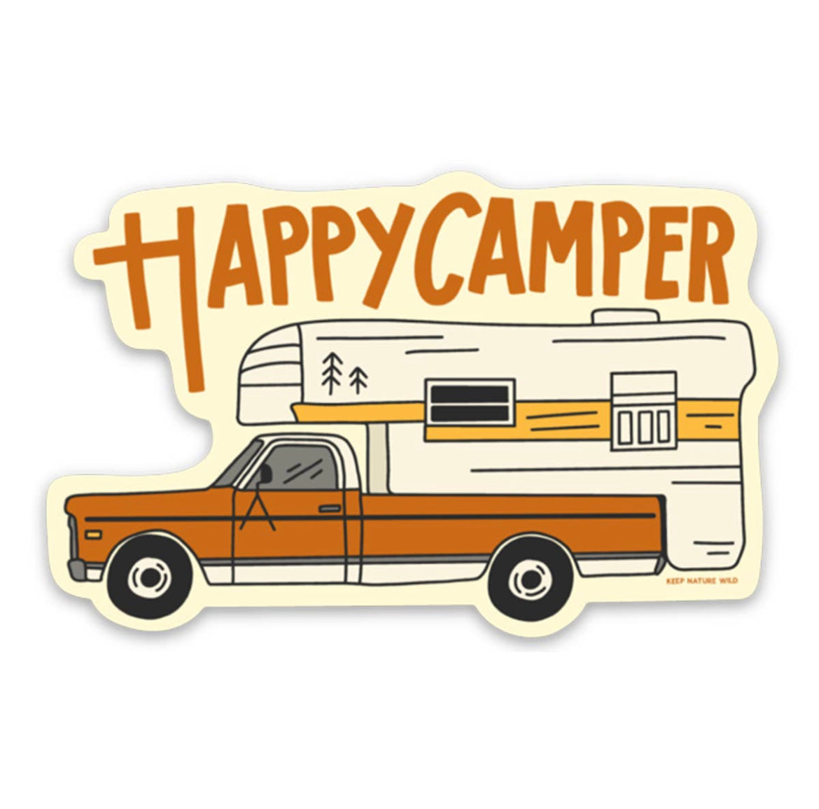 Grampy Camper Sticker